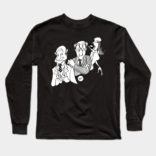 Statler and Waldorf Ala Hirschfeld Long Sleeve T-Shirt